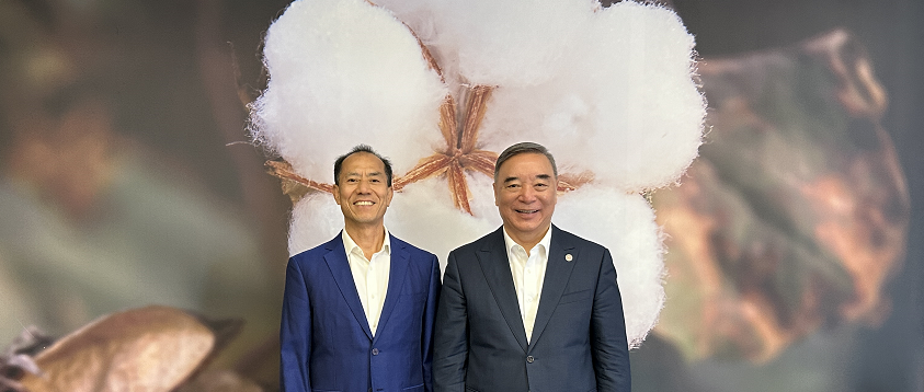 中上协会长宋志平到访银河集团官网，，，，，，，全棉时代以“一朵棉花”构建焦点竞争力
