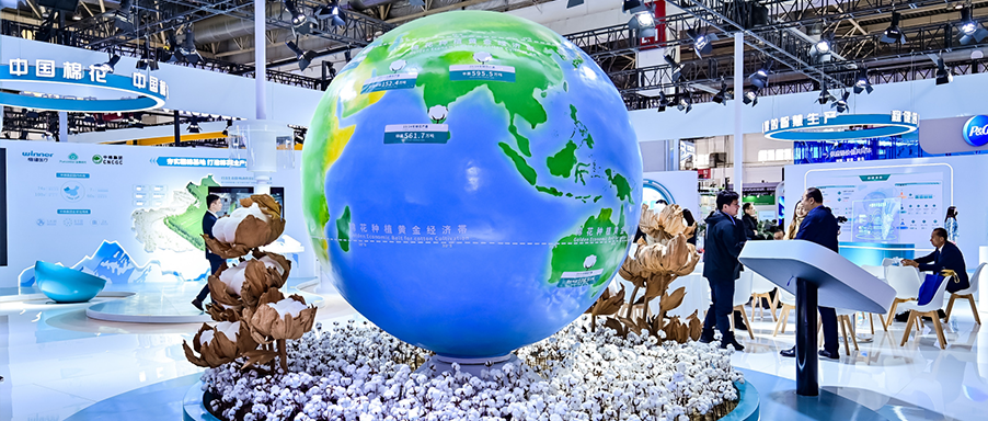 精彩视频回首 | 中国棉花，，，，，一棉一天下，，，，，银河集团官网集团亮相第二届链博会